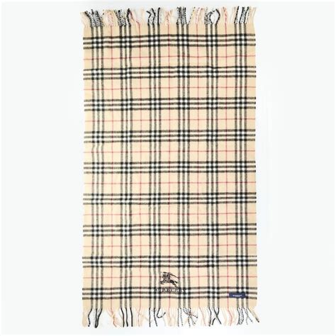 Burberry camel tartan